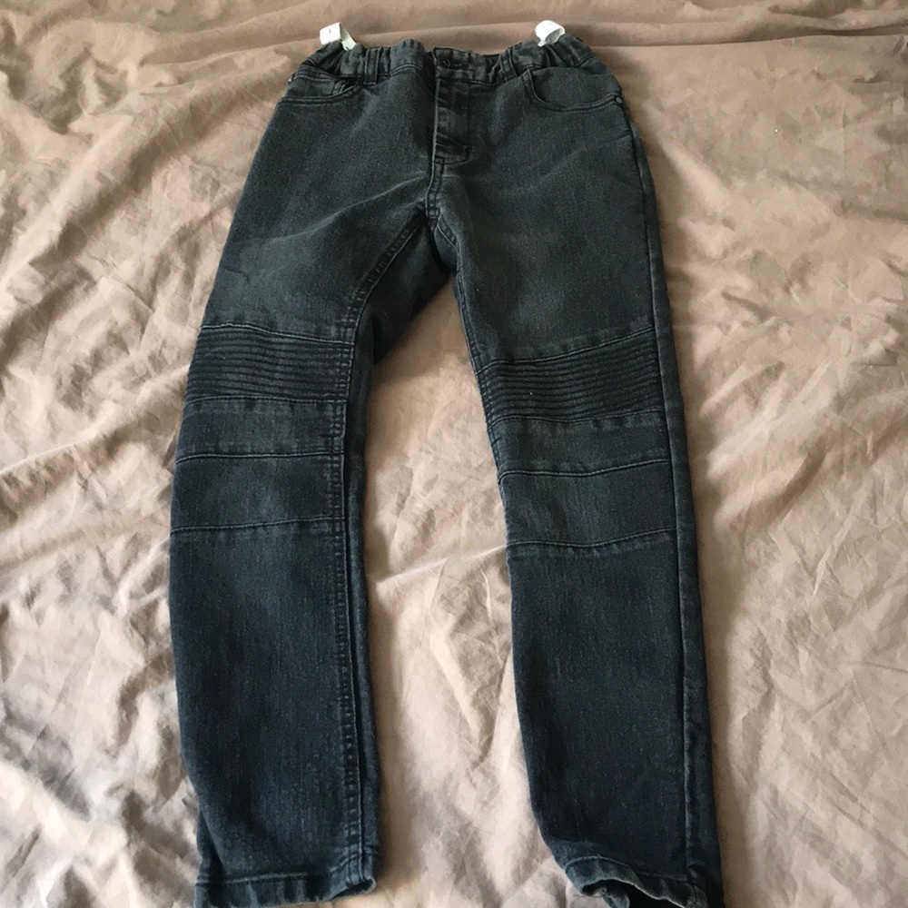 Kids Black Super Skinny Jeans